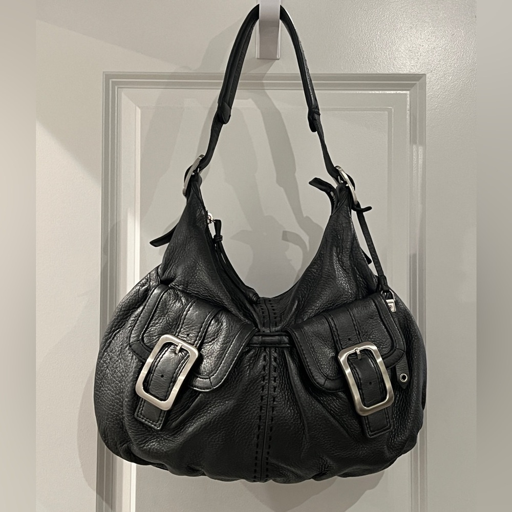 Cole Haan Gunmetal Shoulder Bag